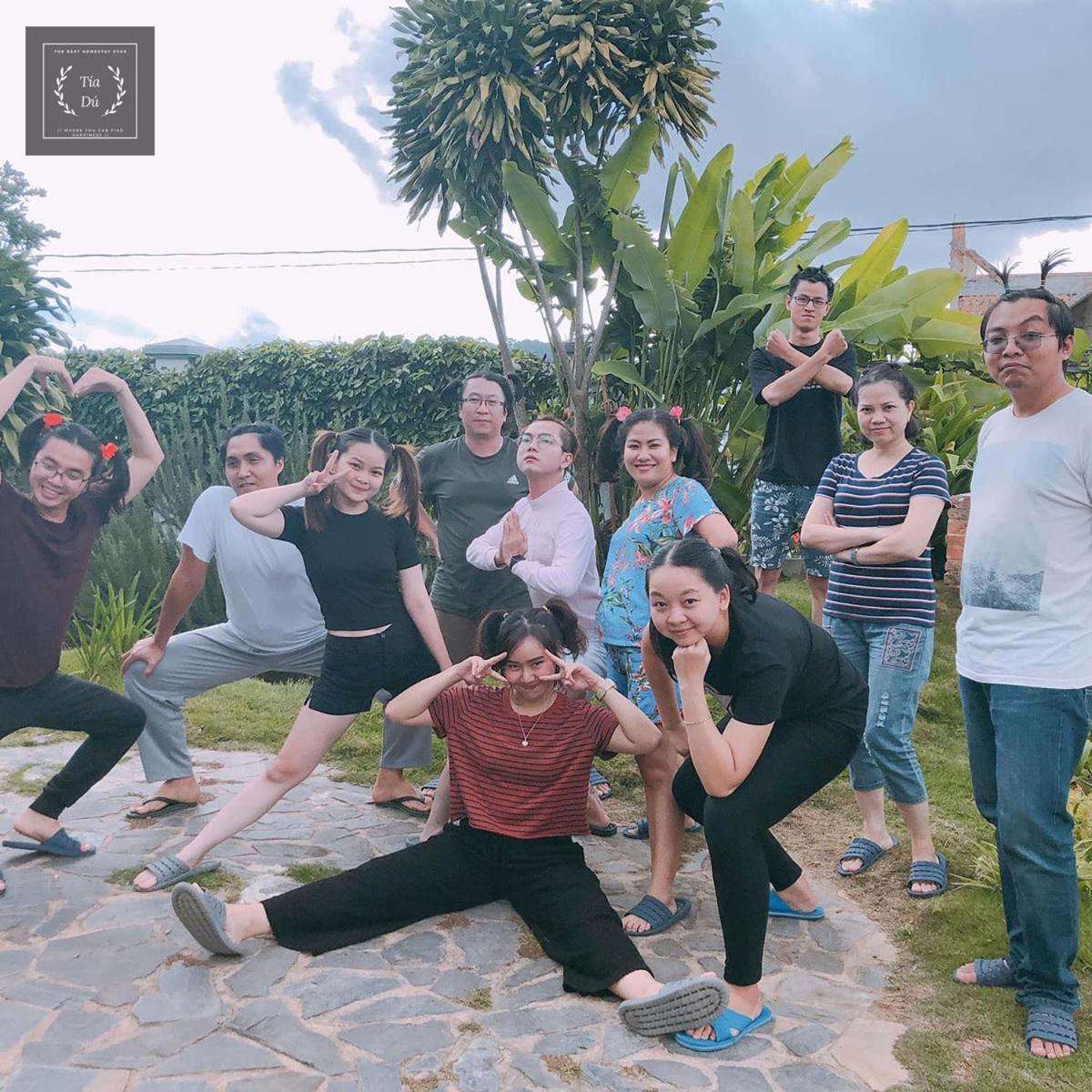 Tia Du Homestay Dalat Bagian luar foto