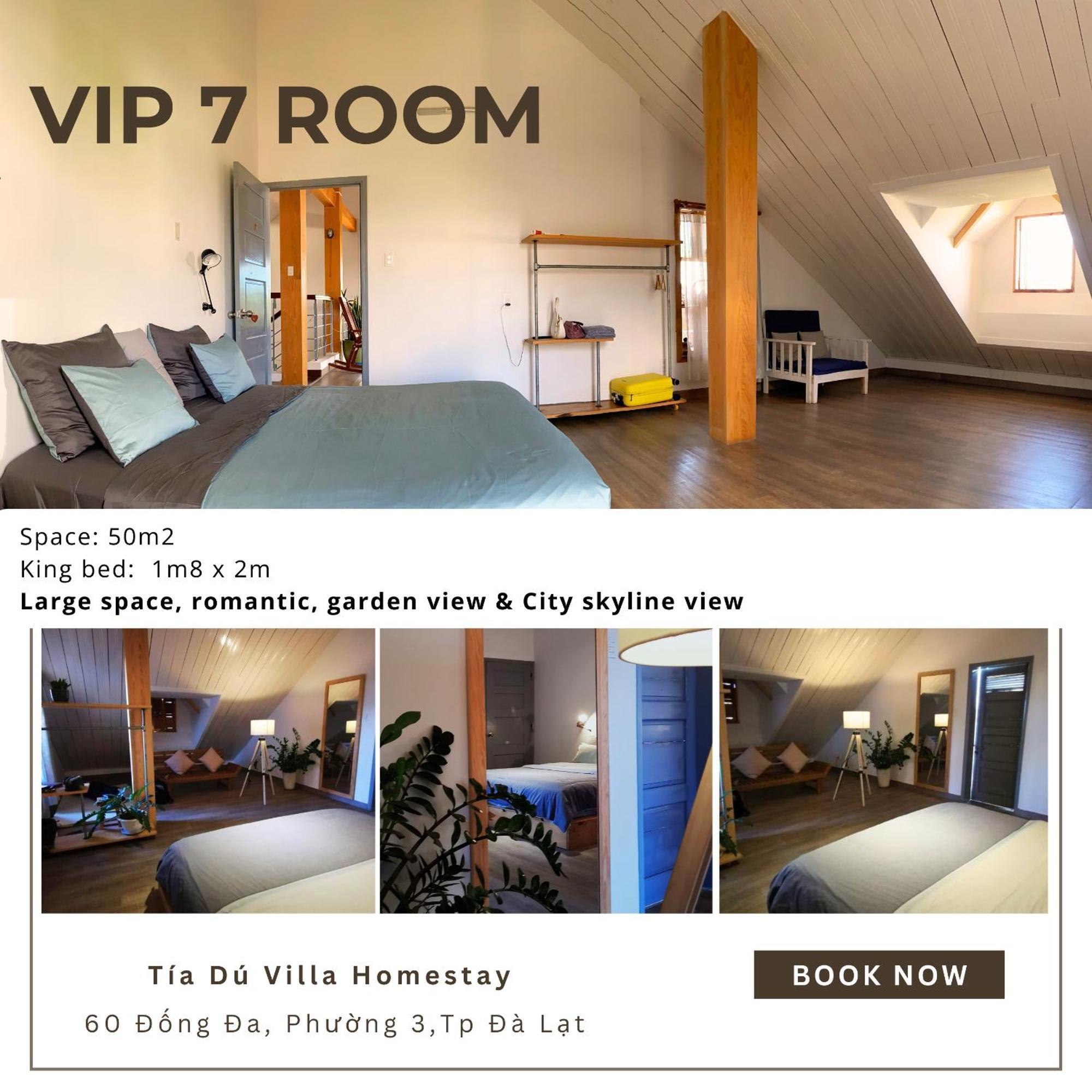 Tia Du Homestay Dalat Bagian luar foto