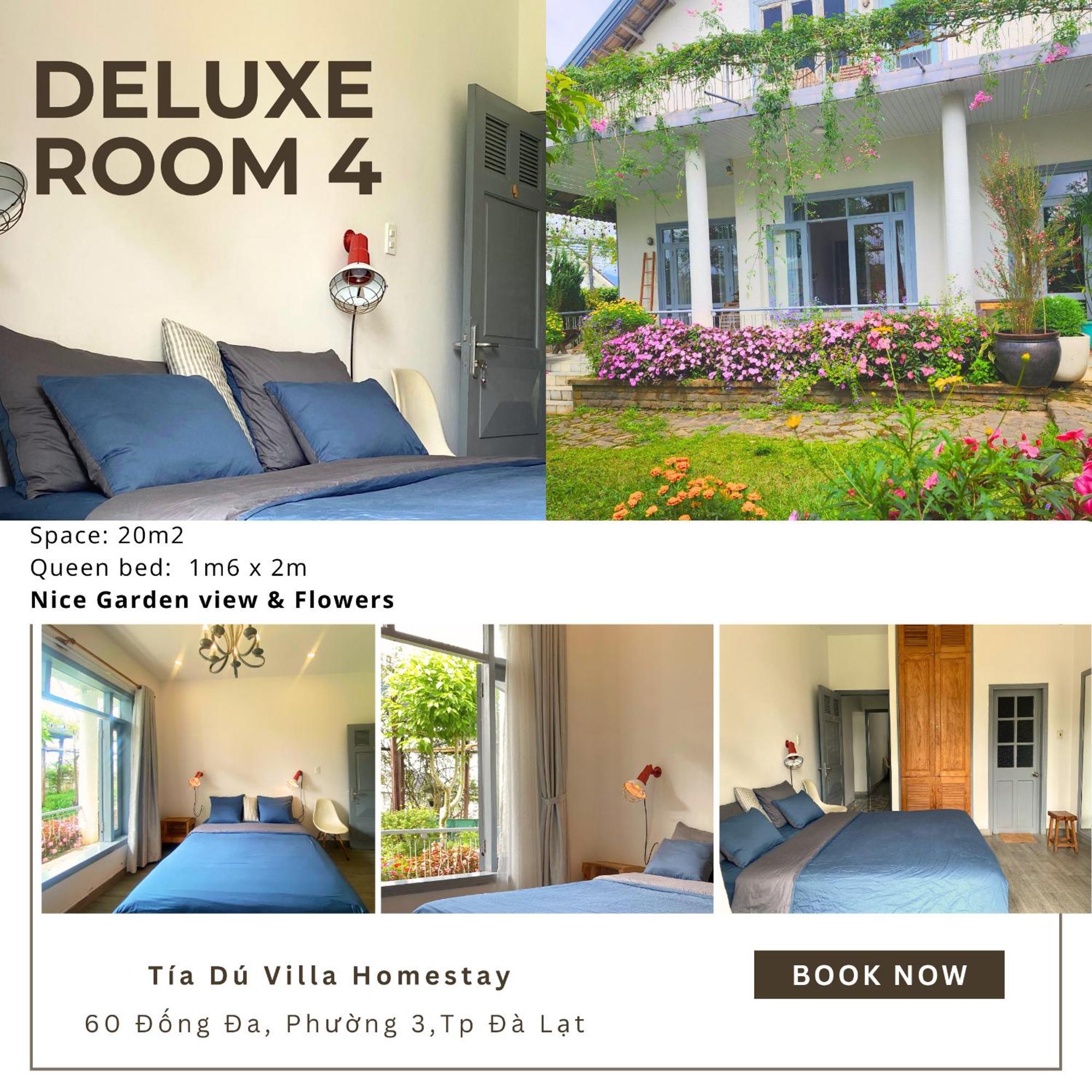 Tia Du Homestay Dalat Bagian luar foto