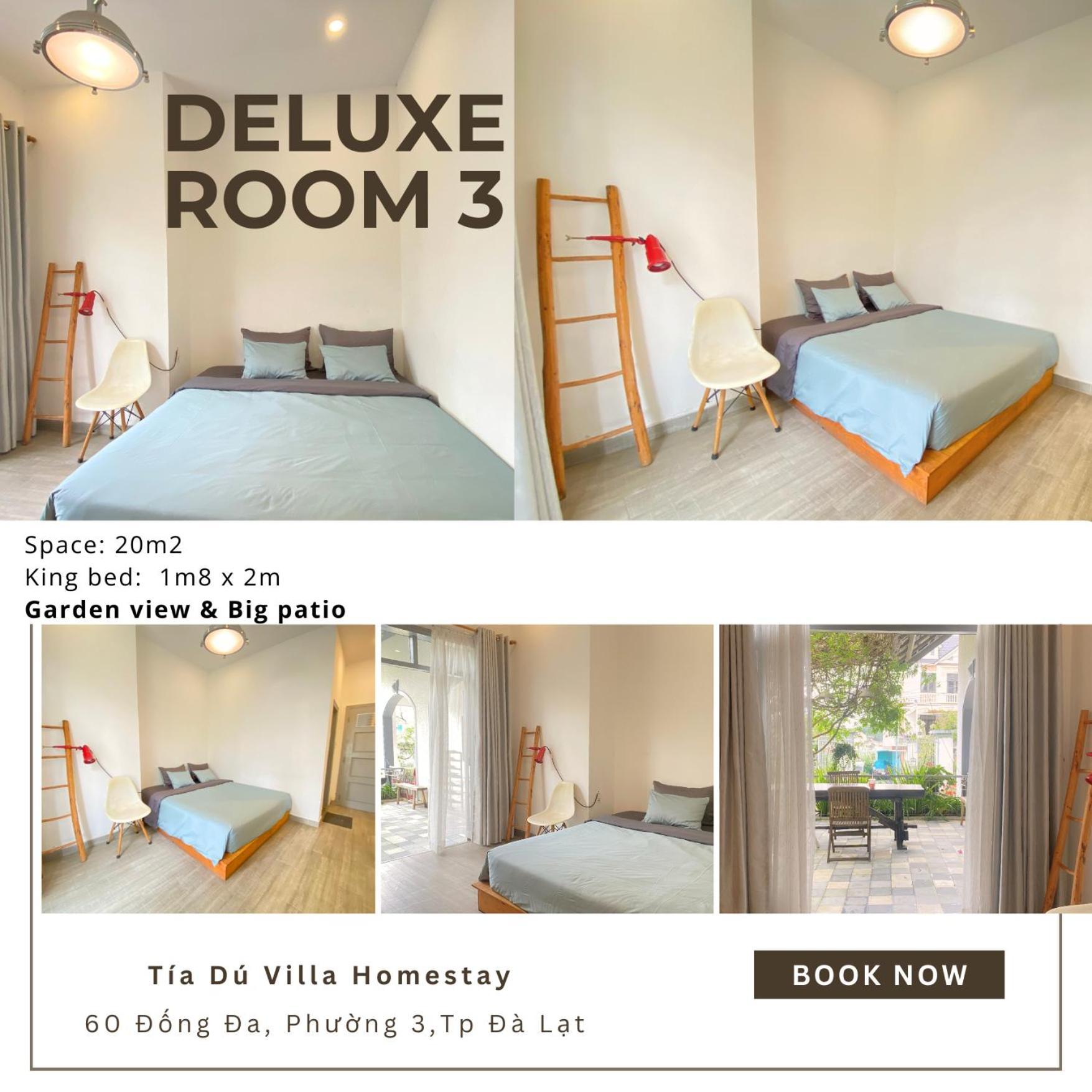 Tia Du Homestay Dalat Bagian luar foto
